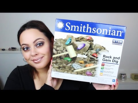 ASMR| Rock & Gem Dig - Excavation Sounds