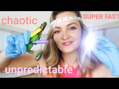 ASMR follow my FAST instructions (chaotic and unpredictable)