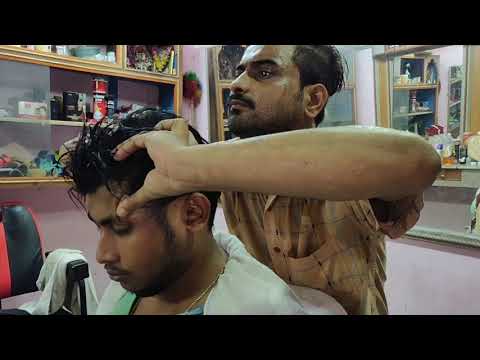 Powerful head and body massage therapy for relaxation with Neck cracking | Indian ASMR Massage