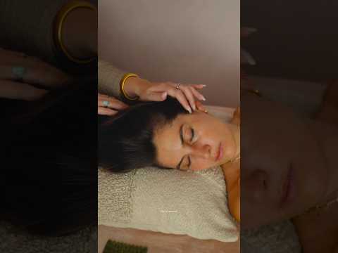 fall asleep with gentle touch on a massage bed.. 😴 #asmrmassage #asmrtracing #asmrsounds #asmrsoft