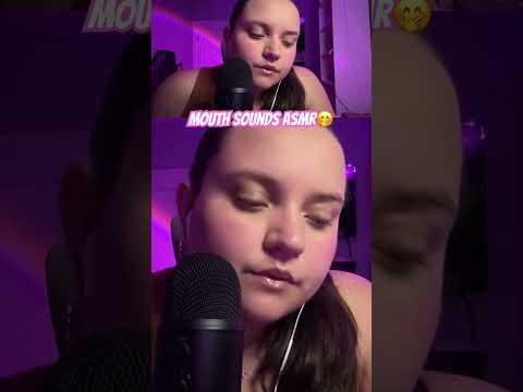 ASMR Brain Melting Mouth Sounds🫠 #tingles #asmr #mouthsounds #relax #asmrtriggers #soundmassage
