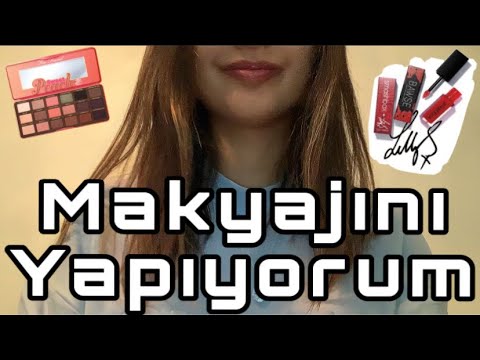 TÜRKÇE ASMR || ROLEPLAY | MAKYAJINI YAPIYORUM