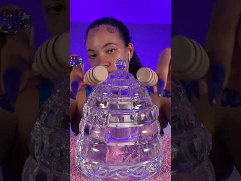 Glass Honey pot ASMR #asmr  #shorts