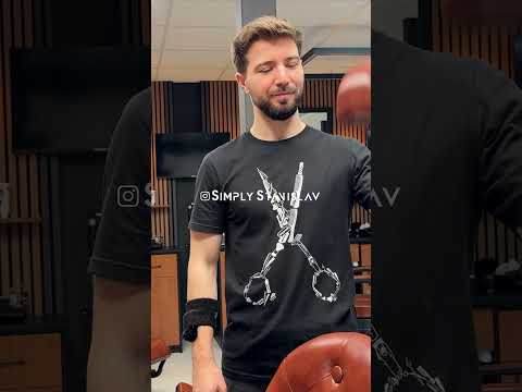 New video on the channel😎 #asmr #asmrbarber #massage #relax #haircut #barber #barbershop #beard