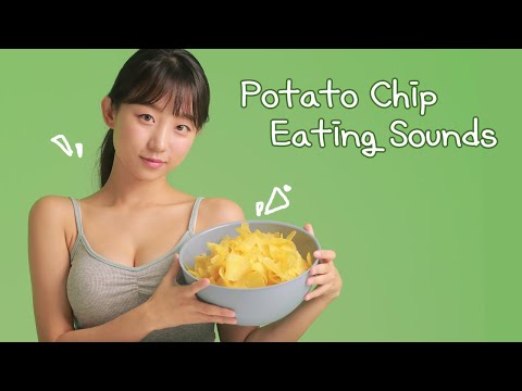 ASMR 🥔POTATO CHIPS🥔 Crunchy Eating Sounds 감자칩 소리 🌞