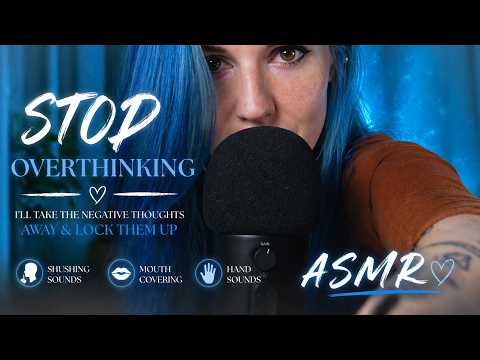 Personal Attention ASMR for Overthinking | Shushing, Mouth Covering & Hand Sounds