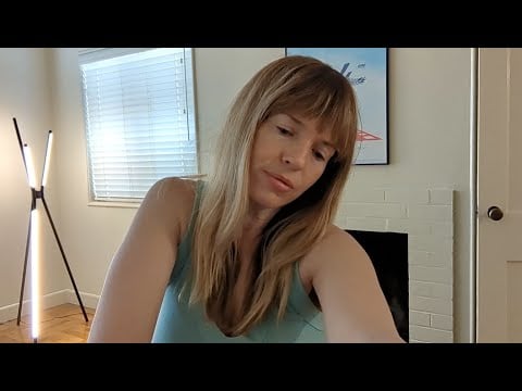 ASMR Shoulder and Tummy Exam with Gloves
