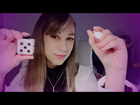 Clínica ASMR | Psicóloga Te escucha y regula tu ansiedad | Roleplay médico