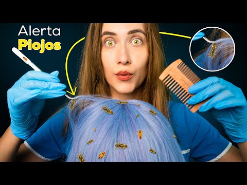 Asmr TE SACO LOS PIOJOS | Roleplay asmr | ASMR Español | Asmr with Sasha
