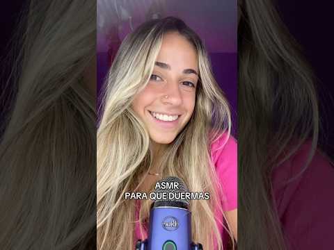 ASMR PARA QUE DUERMAS 😴 #asmr #relax #visualtingle #dormir #tingles