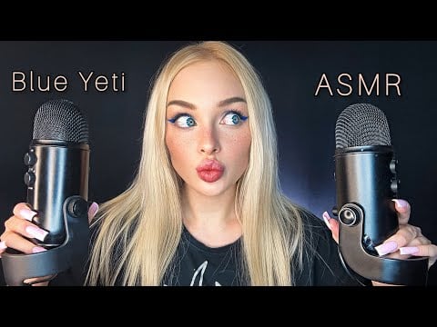 АСМР ШЕПОТ И ТРИГГЕРЫ С УШКА НА УШКО 🤫 / ASMR Blue Yeti 🎙️