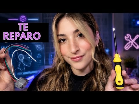 ASMR 🤖 POV: ERES UN ROBOT 🔧 Te hago Mantenimiento para dormir - Roleplay (soft spoken)
