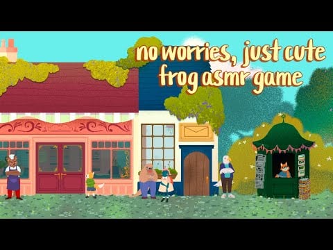 ASMR 🐸 Forget your worries, be a frog with me 🐸 Super relaxing game: Teacup 🍵