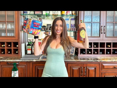 ASMR Stocking My Bar with Drinks!