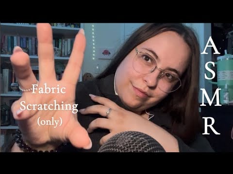 FAST & AGGRESSIVE FABRIC SCRATCHING ONLY NO TALKING ASMR