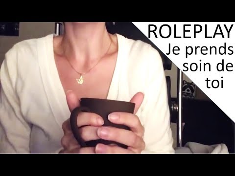 {ASMR} ROLEPLAY Je prends soin de toi * je te soigne * attention personnelle