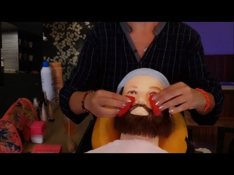 Asmr Français, Rôleplay SPA, soins du visage et de la barbe.