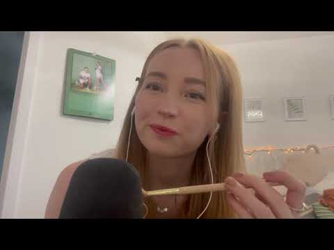 ASMR Name Tracing & Mic Brushing (Brian's CV)