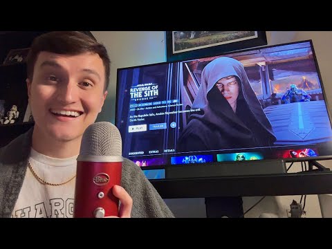 ASMR | Watch A Movie With Me 🍿💤 (Star Wars ep. 3)
