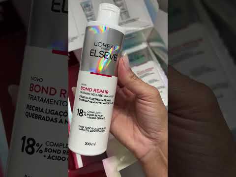 Review e unboxing da minha nova linha favorita BOND REPAIR @lorealparisbrasil #lorealparishaircare