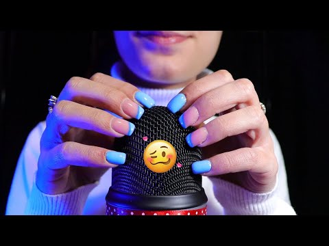 ASMR DELICADO para Cosquillas FUERTES 🥴💗 *Mic Tapping* [no talking]