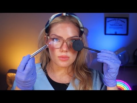 ASMR Esame Nervi Cranici Dettagliato e Meticoloso per il tuo Relax Profondo