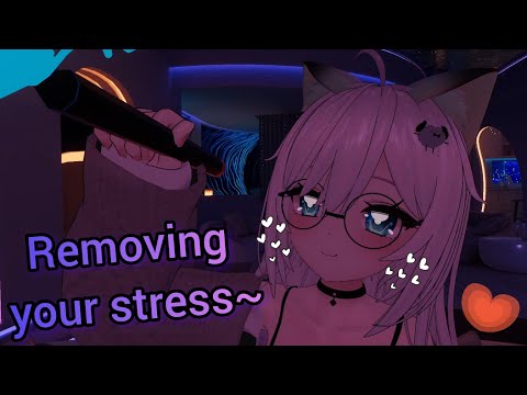Drawing on your Face / Stress Cleansing PART 2! | ASMR
