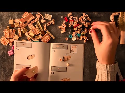 😴 LEGO ASMR - Let's Build Dobby from Harry Potter- Clicky Whispering