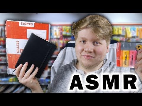 ASMR | Besuch beim BESTEN SCHREIBWARENLADEN (Roleplay) auf Deutsch/German