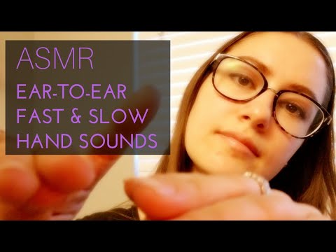 🖐 ASMR - Hand Sounds In Your Ears - Clapping - Hand Movements - No Talking 🖐