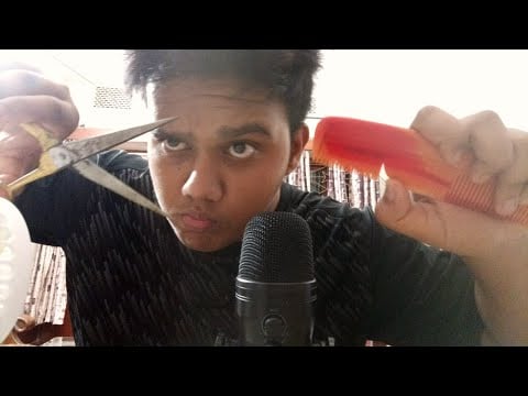 1 MINUTE ASMR FAST & AGGRESSIVE HAIRCUT