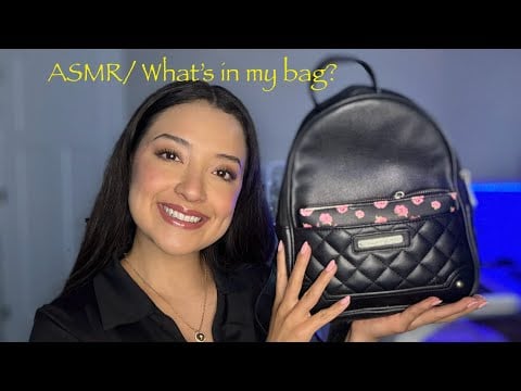 Ḁͦs̥ͦm̥ͦr̥ͦ / Whats in my bag? ♥︎👛