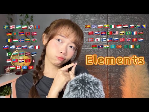 ASMR Elements in 70 Different Languages (Find your language)