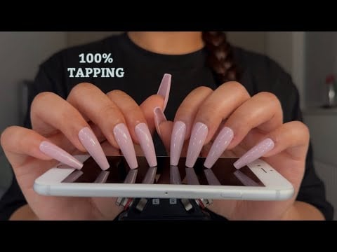 [ASMR] Fast Addictive Tapping For Sleep & Relaxation No Talking 