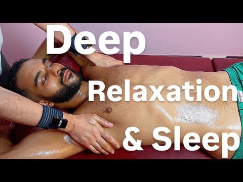 ASMR Sleep Massage – Deep Relaxation for Stress & Anxiety Relief (Best Male Massage & Gentle Touch)