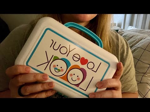 DANSK/DANISH ASMR - doing a quick makeup look on you | whisper | actual camera touching