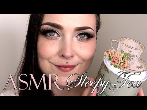 ASMR 🍵 Sleepy Tea Talk & Crinkly Tea Leaves 🍵 *NEW 4K CAMERA*