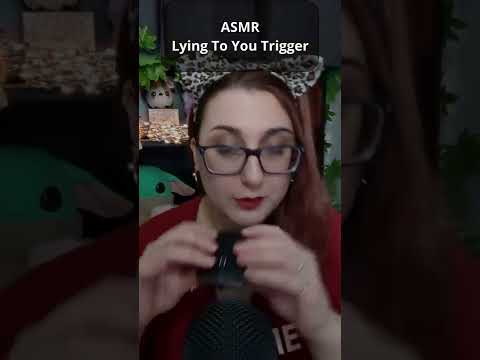 ASMR Lying To You Trigger #short (asmr)