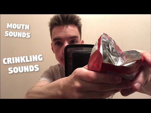 [ASMR] CRINKLING TRIGGERS (Crinkling, Mouth Sounds & Whispering)