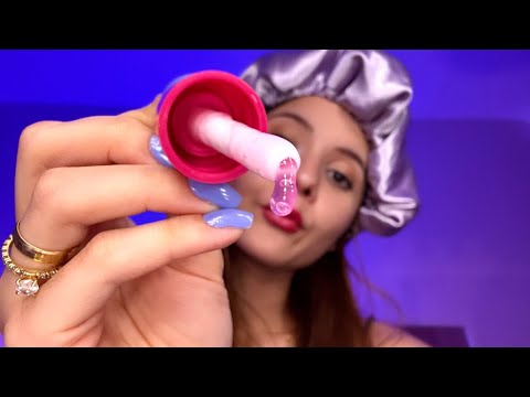 ASMR- VEM QUE VOU TE PREPARAR PARA DORMIR 🩷