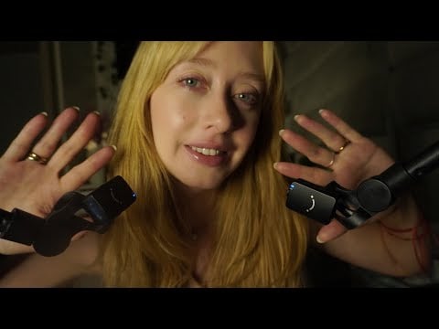 ASMR - Testando gatilhos nos microfones lapela da Fifine |Binaural