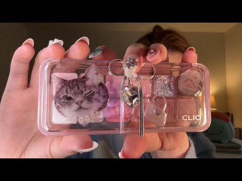 ASMR Do My Makeup With Me + Life Update 🌸 | Tapping, Whisper Rambles, Soft Sounds