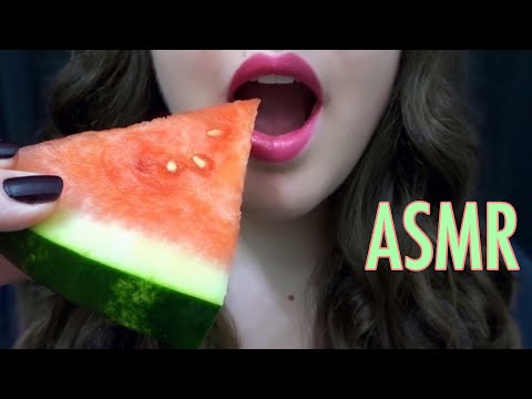 ASMR Watermelon 🍉 EXTREMELY CRISPY & JUICY Eating Sounds!