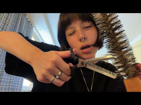 asmr haircut (totally professional)