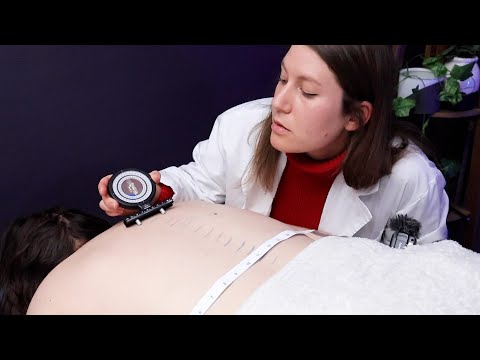ASMR Back Mapping, Measuring & Nervoscope Adjustments for Deep Sleep