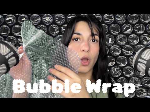 Bubble Wrap ASMR | Crinkly Pops for Sleep & Tingles 🫧