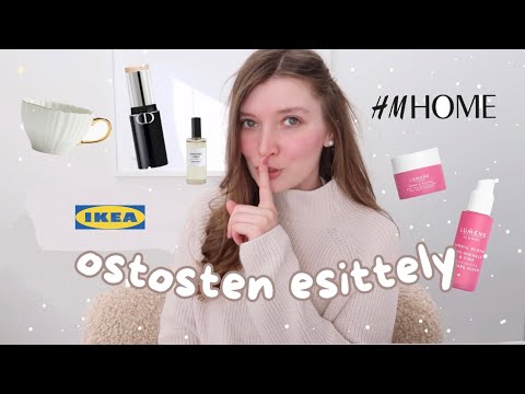ASMR suomi - Mitä Ostin Tukholmasta 🇸🇪 | ostokset esittely