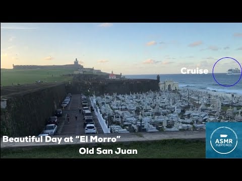 Beautiful Day at El Morro | Old San Juan Walking Tour | Relaxing Ambience