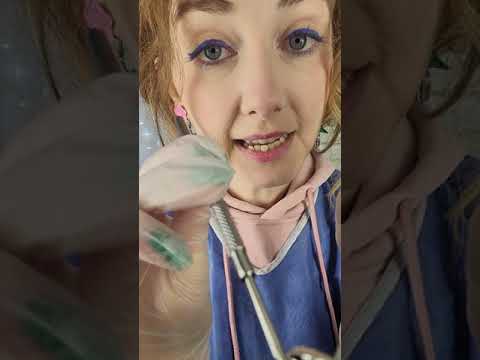 ASMR Nurse: Teeth Check-Up #shorts