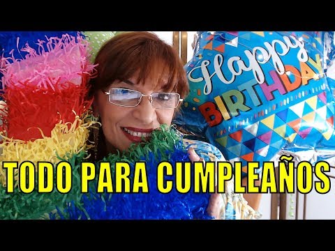 ASMR TIENDA PARA HACER UN CUMPLEAÑOS🎂RP😴